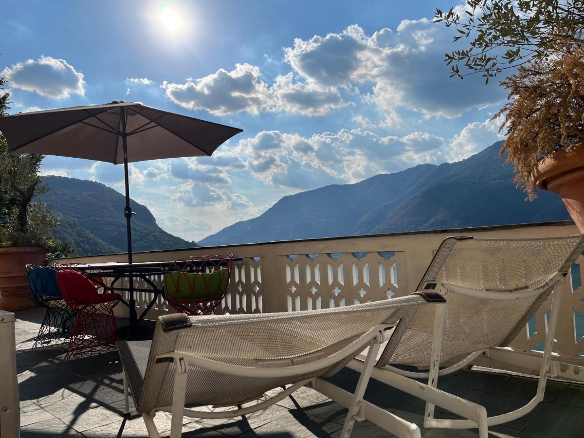 Lake Como Villa Ines Apartment Faggeto Lario Extérieur photo